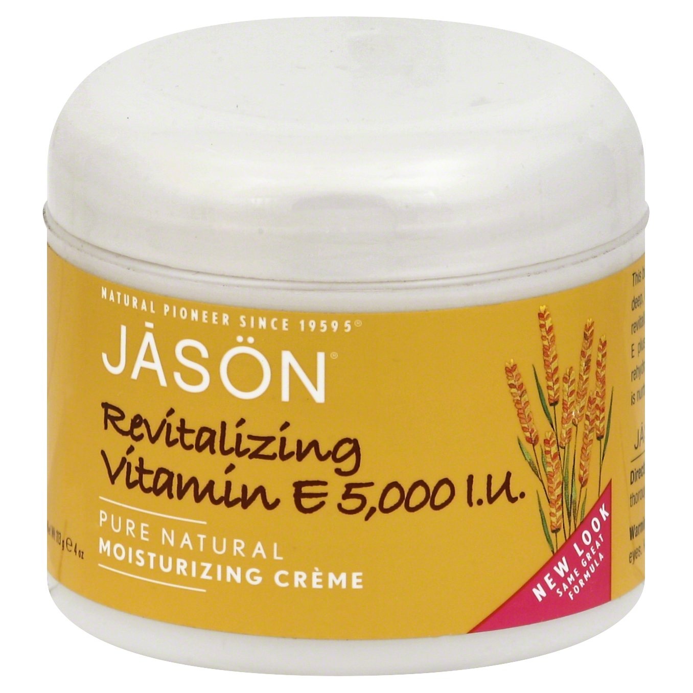 Jason 5000 I.U. Vitamin E Revitalizing Moisturizing Creme 4 oz Shipt