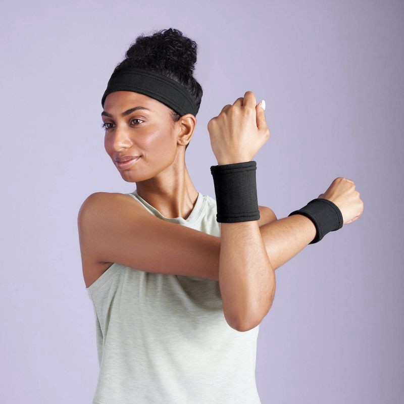 slide 4 of 4, Headband and Wristband Set - All In Motion™, 1 ct