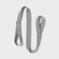 Yoga Mat Sling - All In Motion™: Gray Strap, Recycled Polyester