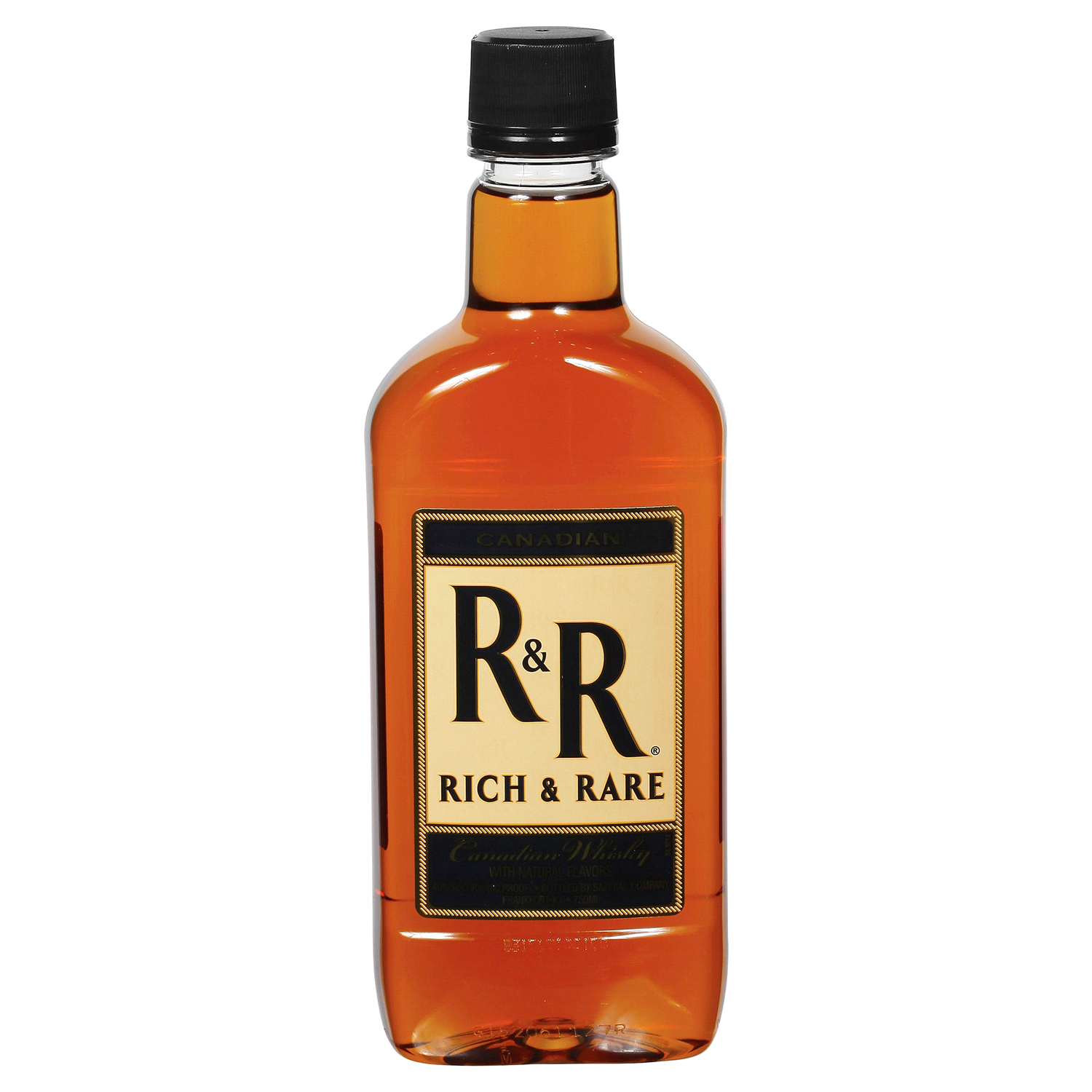 slide 1 of 2, Rich & Rare Reserve Rich And Rare Canadian Whisky, Plastic Bottle 750ml 80 Proof, 750 ml