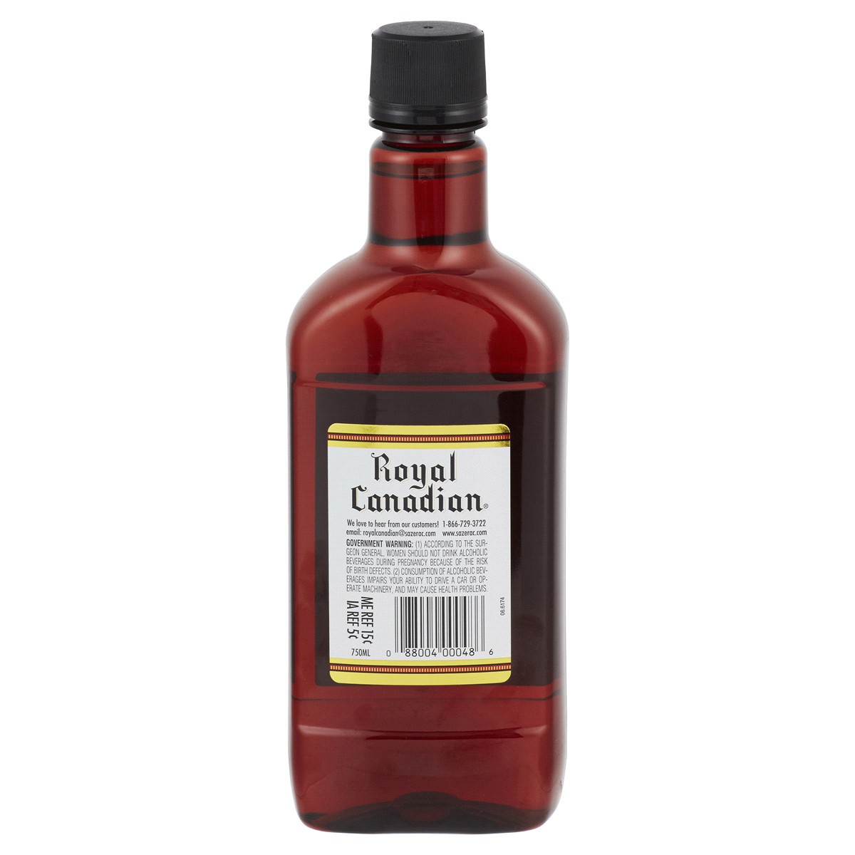 slide 2 of 2, Royal Canadian Canadian Whisky 750ml 80 Proof, 750 ml