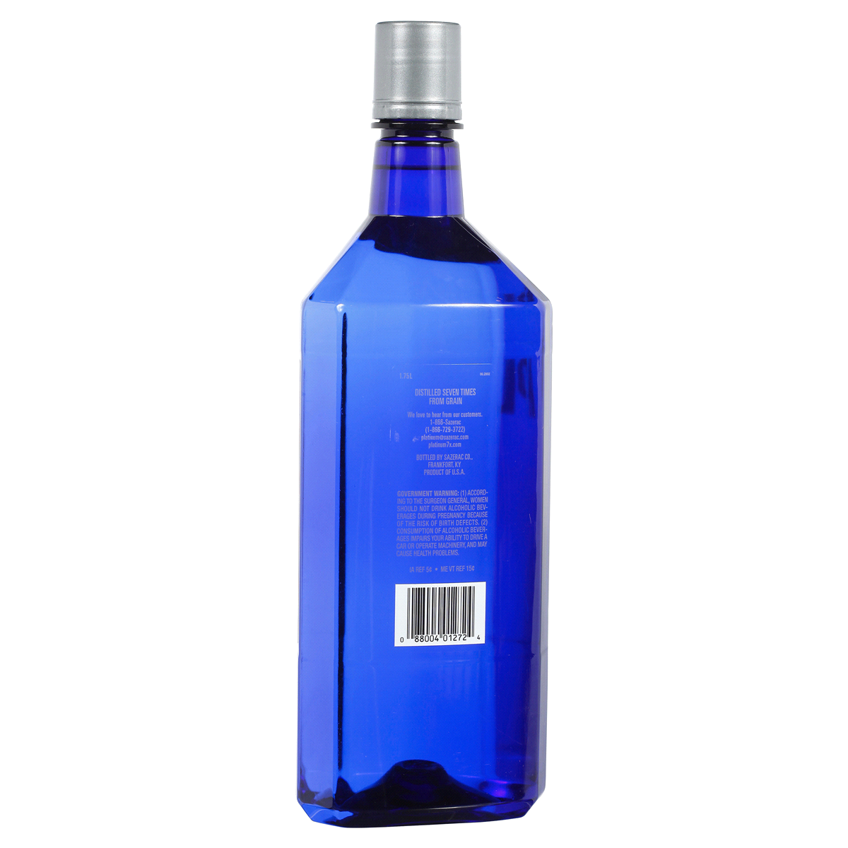 slide 2 of 2, Platinum 7X Seven Times Distilled Extra Smooth Vodka, 1.75l 80 Proof, 1.75 liter