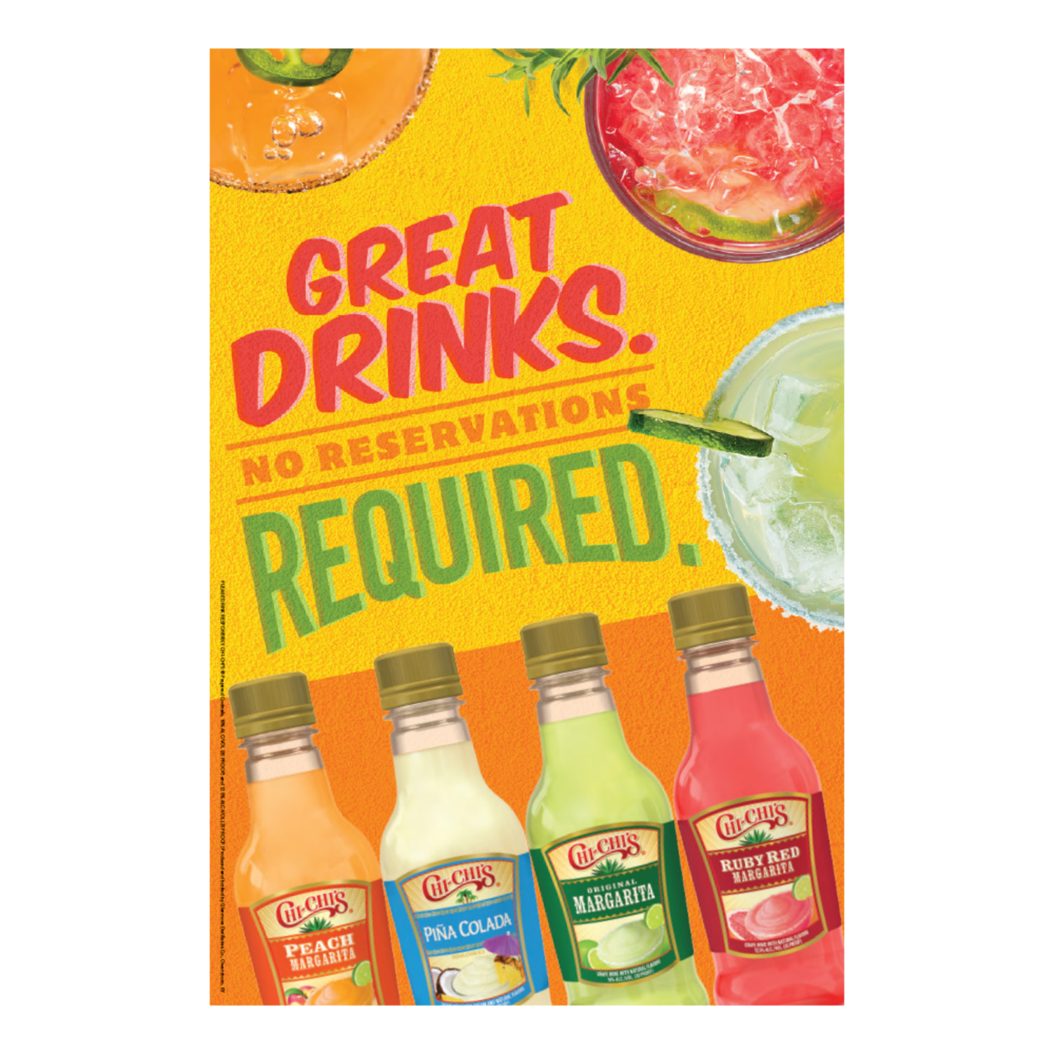 slide 5 of 5, Chi-Chi's Mexican Mudslide Wine Cocktail 187ml 25 Proof, 187 ml