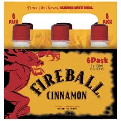 Fireball 8/6pk 100ml