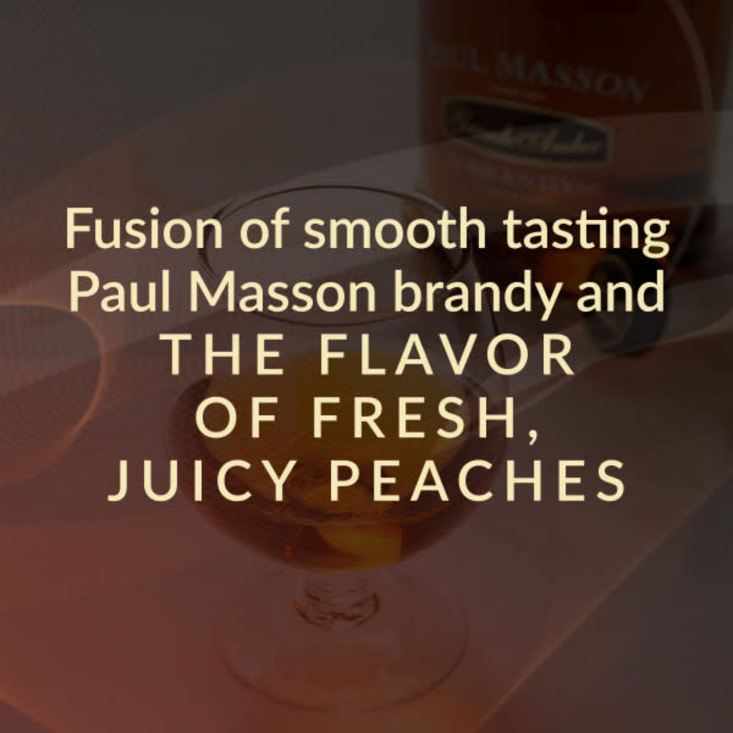 slide 4 of 5, Paul Masson Grand Am Peach Brandy, 750 ml