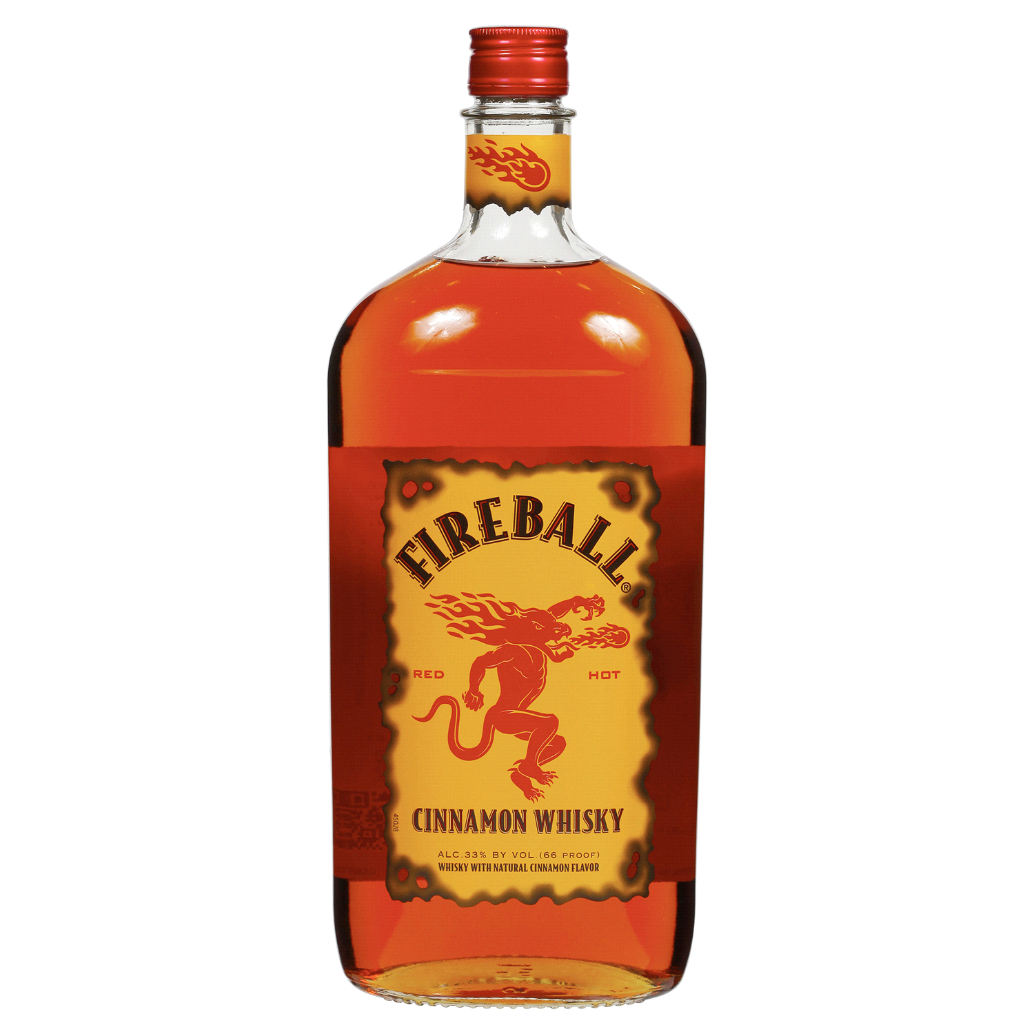 slide 1 of 2, Fireball Whisky 1 lt, 1 liter