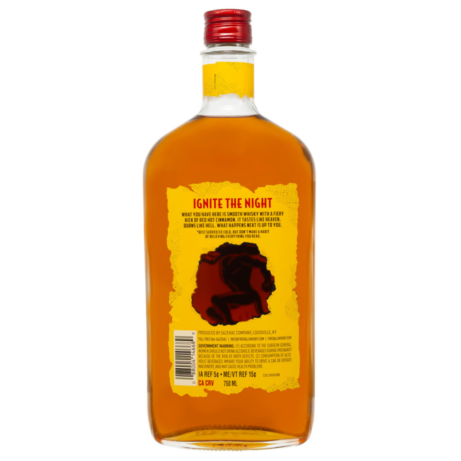 slide 2 of 8, Fireball Whisky 750 ml, 750 ml