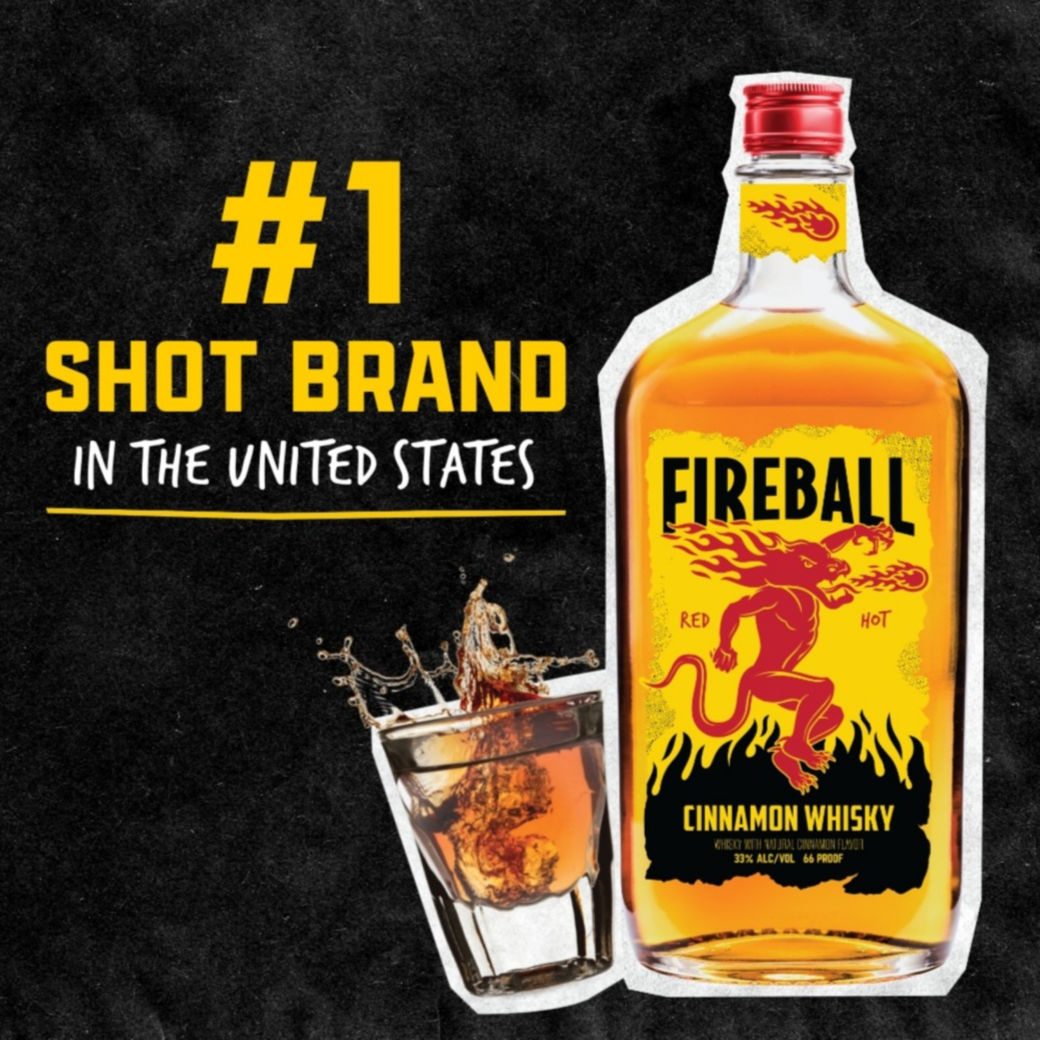 slide 5 of 8, Fireball Whisky 750 ml, 750 ml