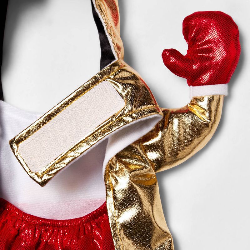 slide 4 of 7, Boxing Champ Frontal Halloween Dog and Cat Costume - XS - Boots & Barkley™, 1 ct