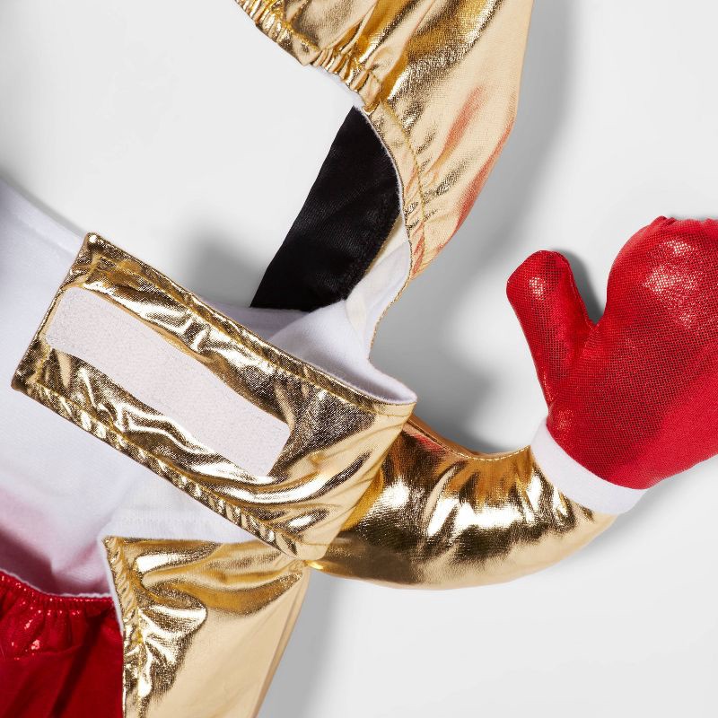 slide 4 of 7, Boxing Champ Frontal Halloween Dog Costume - L - Boots & Barkley™, 1 ct