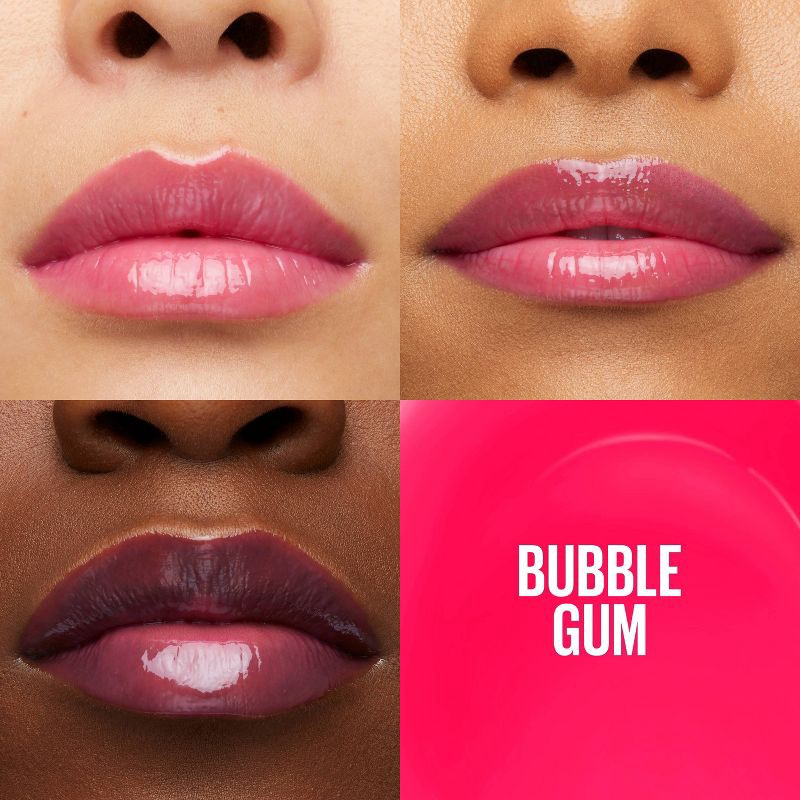 slide 2 of 7, Maybelline Lifter Gloss Plumping Lip Gloss with Hyaluronic Acid - 24 Bubblegum - 0.18 fl oz, 0.18 fl oz