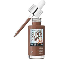 Maybelline Super Stay 24HR Skin Tint Foundation Serum with Vitamin C - 372 - 1 fl oz: Noncomedogenic, Vegan