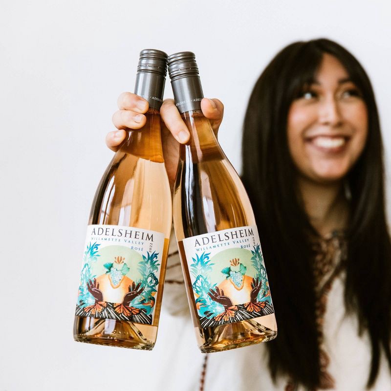 slide 4 of 4, Adelsheim Vineyard Willamette Valley Rose Pinot Noir - 750ml Bottle, 750 ml