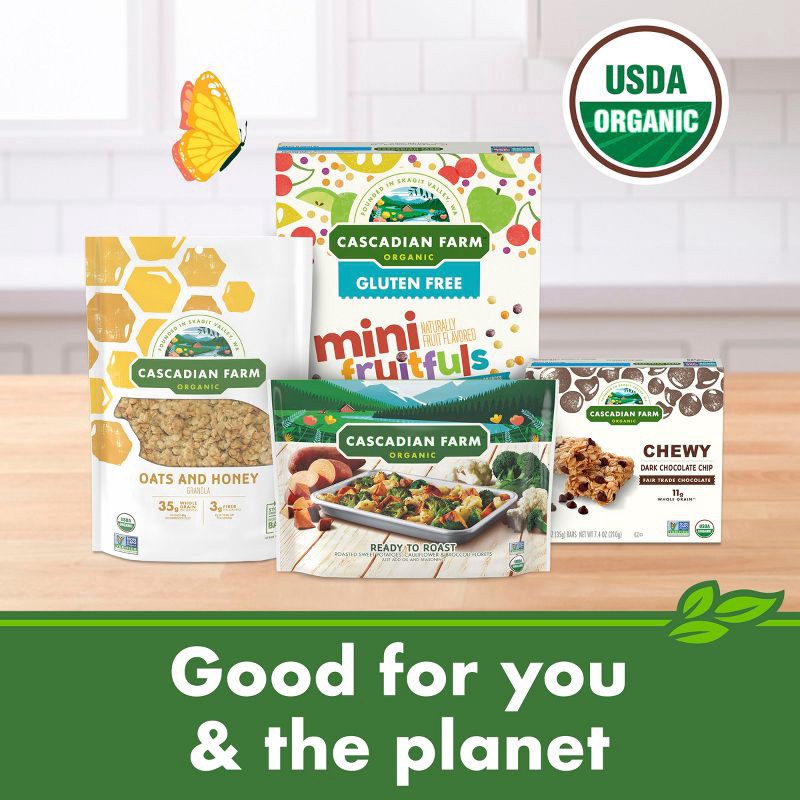 slide 8 of 8, Cascadian Farm Organic Oats and Honey Granola - 11oz, 11 oz