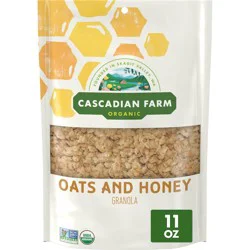Cascadian Farm Organic Oats and Honey Granola - 11oz
