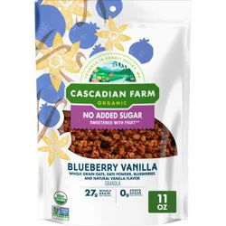 Cascadian Farm Organic Blueberry Vanilla Granola - 11oz