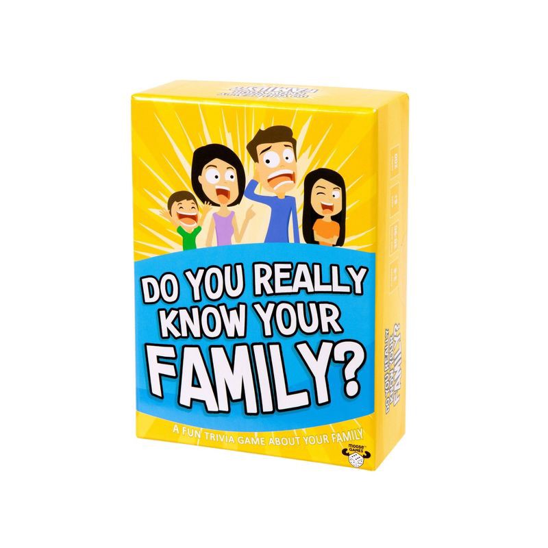 slide 4 of 10, Moose Games Do You Really Know Your Family? Board Game, 1 ct