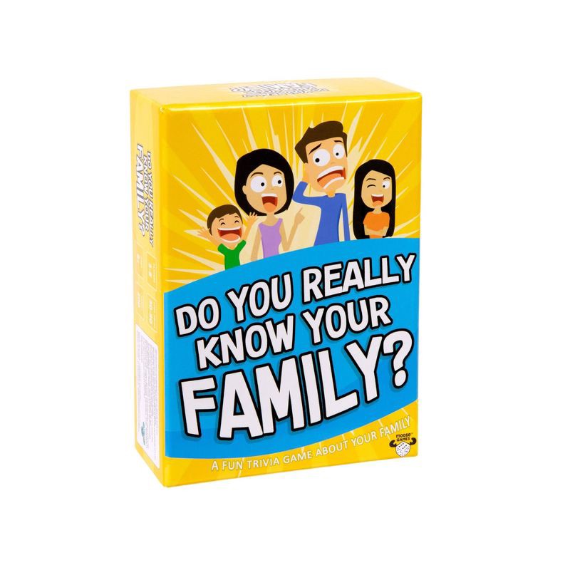 slide 7 of 10, Moose Games Do You Really Know Your Family? Board Game, 1 ct