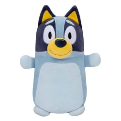 Squishmallows 10" Bluey Hugmees Plush: Polyester Character Stuffed Animal for Creativity