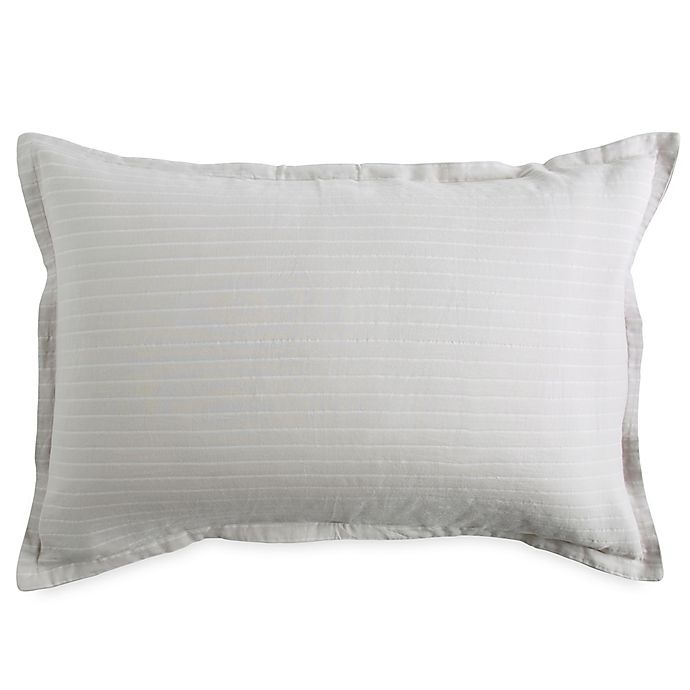 slide 1 of 2, DKNYpure Comfy King Pillow Sham - Platinum, 1 ct