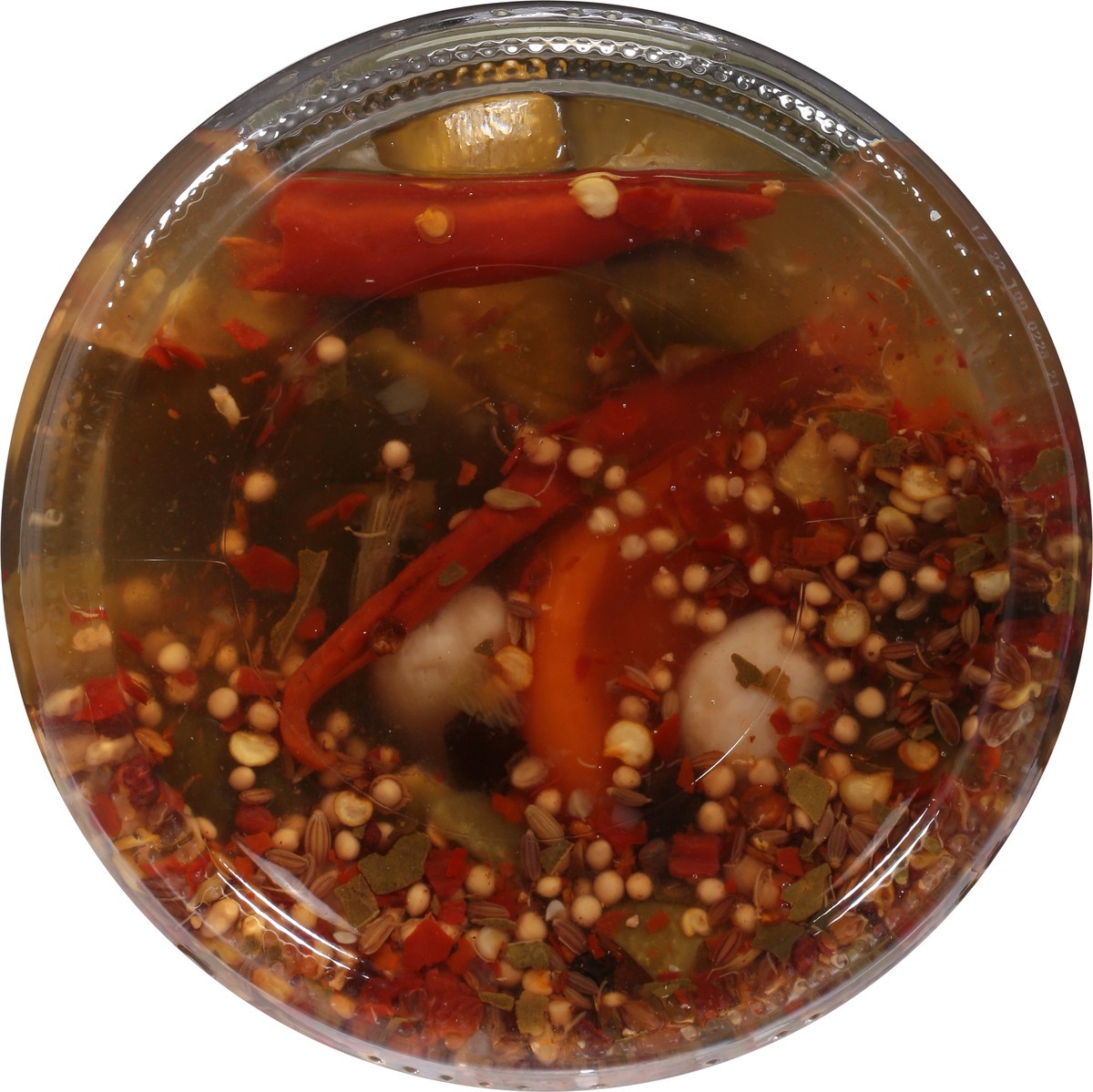 slide 6 of 9, SuckerPunch Gourmet Fiery Heat Spears Three Pepper Pickles 24 fl oz, 24 fl oz