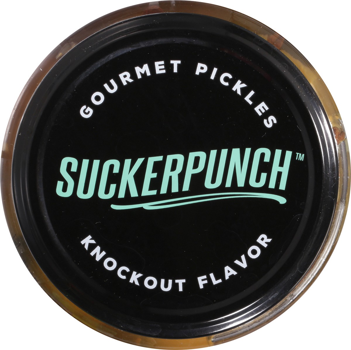 slide 4 of 9, SuckerPunch Gourmet Fiery Heat Spears Three Pepper Pickles 24 fl oz, 24 fl oz