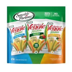 Sensible Portions Veggie Straws Variety Pack - 18ct/13.5oz