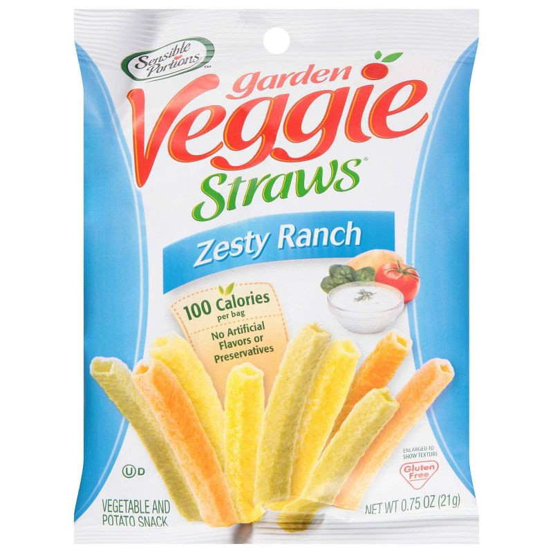 slide 3 of 8, Sensible Portions Veggie Straws Variety Pack - 12ct, 12 ct