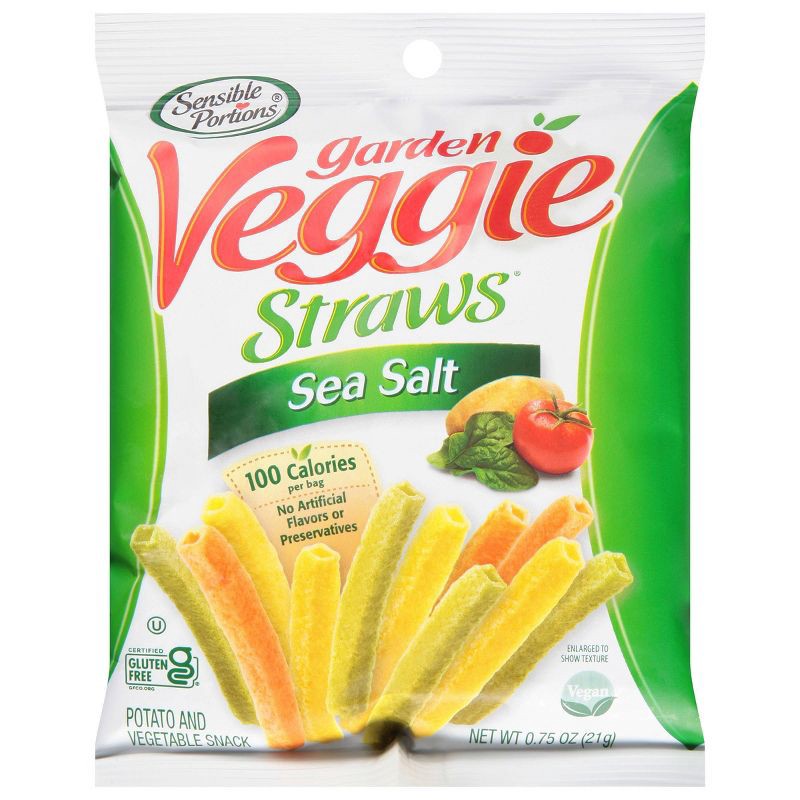 slide 4 of 8, Sensible Portions Veggie Straws Variety Pack - 12ct, 12 ct