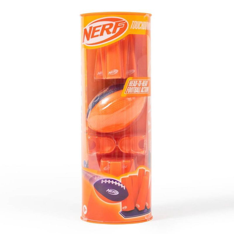 slide 6 of 7, NERF Action Sports Touchdown Strike Toy Football Set - 12pc, 12 ct