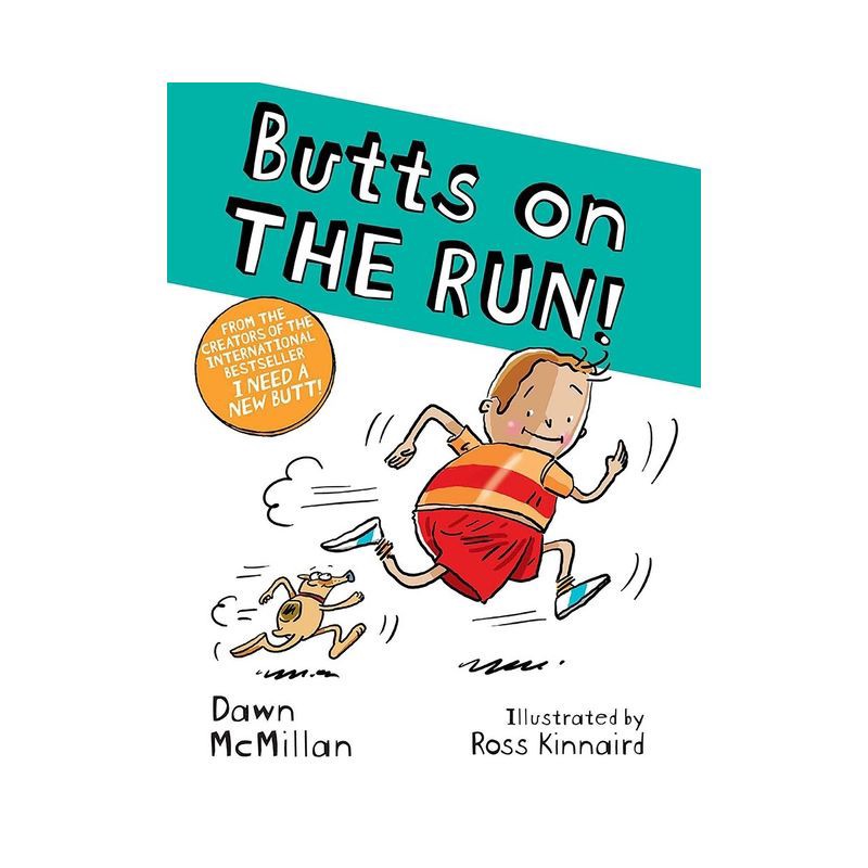 slide 1 of 1, DOVER Butts on the Run! - by Dawn McMillan (Paperback), 1 ct