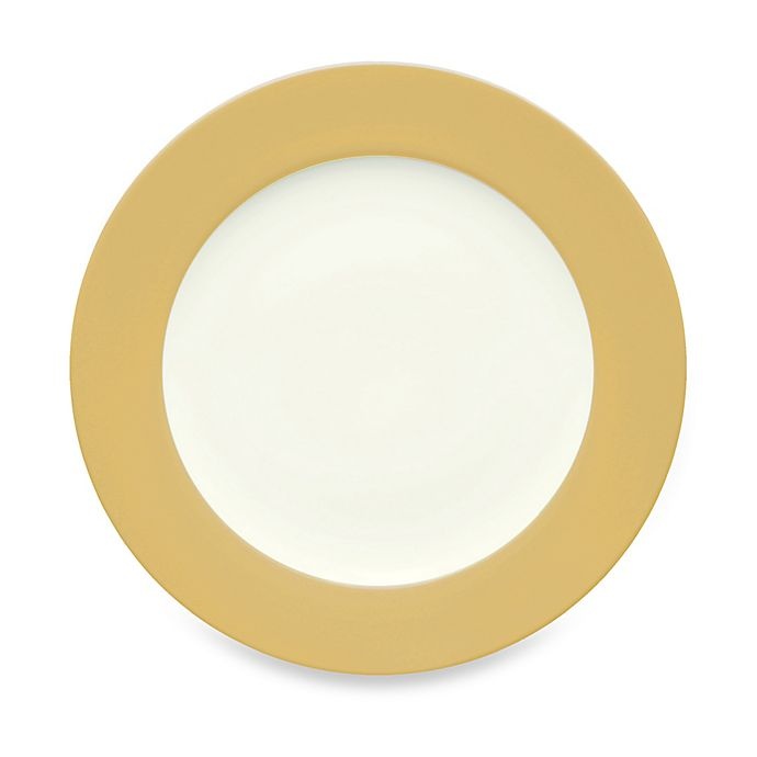 slide 1 of 1, Noritake Colorwave Rim Salad Plate - Mustard, 1 ct