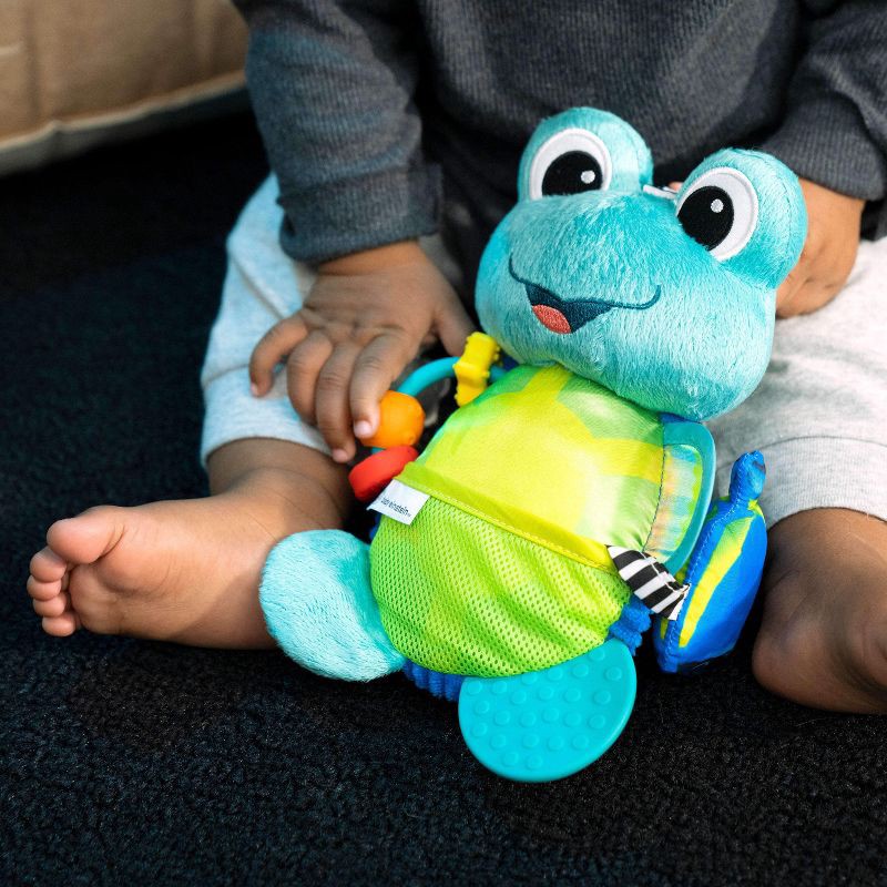 slide 4 of 16, Baby Einstein Ocean Explorers Neptune's Sensory Sidekick Activity Plush Toy, 1 ct
