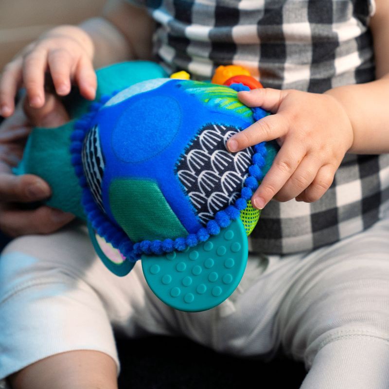 slide 5 of 16, Baby Einstein Ocean Explorers Neptune's Sensory Sidekick Activity Plush Toy, 1 ct