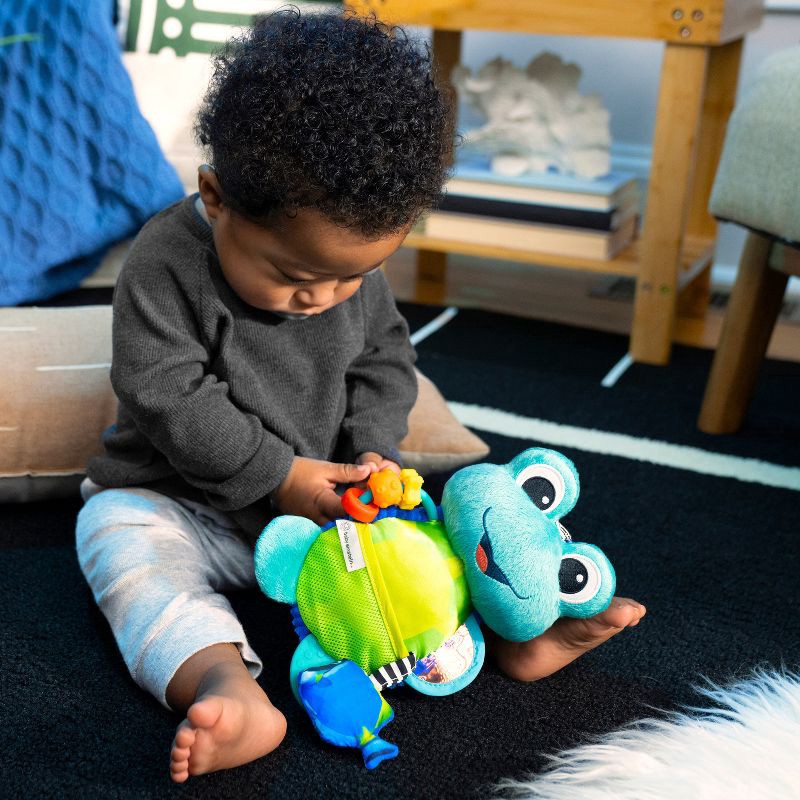 slide 6 of 16, Baby Einstein Ocean Explorers Neptune's Sensory Sidekick Activity Plush Toy, 1 ct