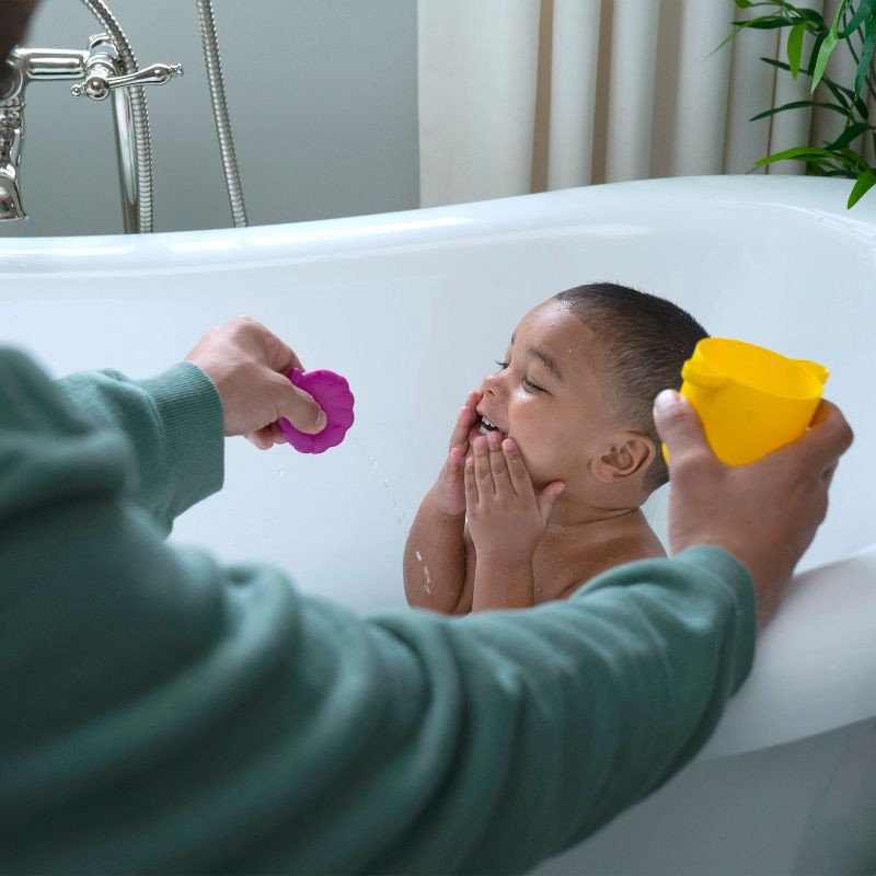 slide 3 of 25, Baby Einstein Ocean Explorers Opus's Stack & Stream Sensory Stacking Cups, 1 ct