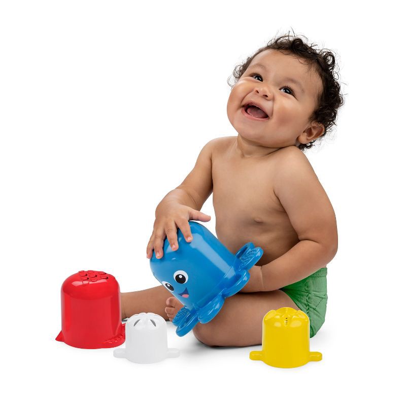 slide 16 of 25, Baby Einstein Ocean Explorers Opus's Stack & Stream Sensory Stacking Cups, 1 ct