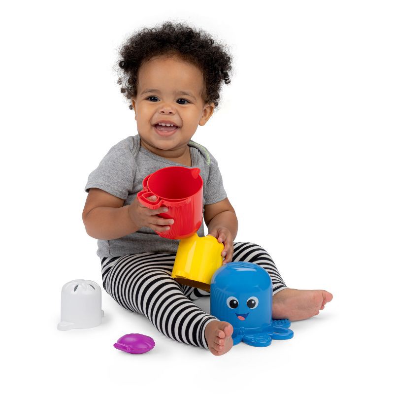 slide 18 of 25, Baby Einstein Ocean Explorers Opus's Stack & Stream Sensory Stacking Cups, 1 ct