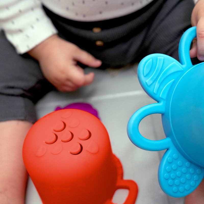 slide 11 of 25, Baby Einstein Ocean Explorers Opus's Stack & Stream Sensory Stacking Cups, 1 ct