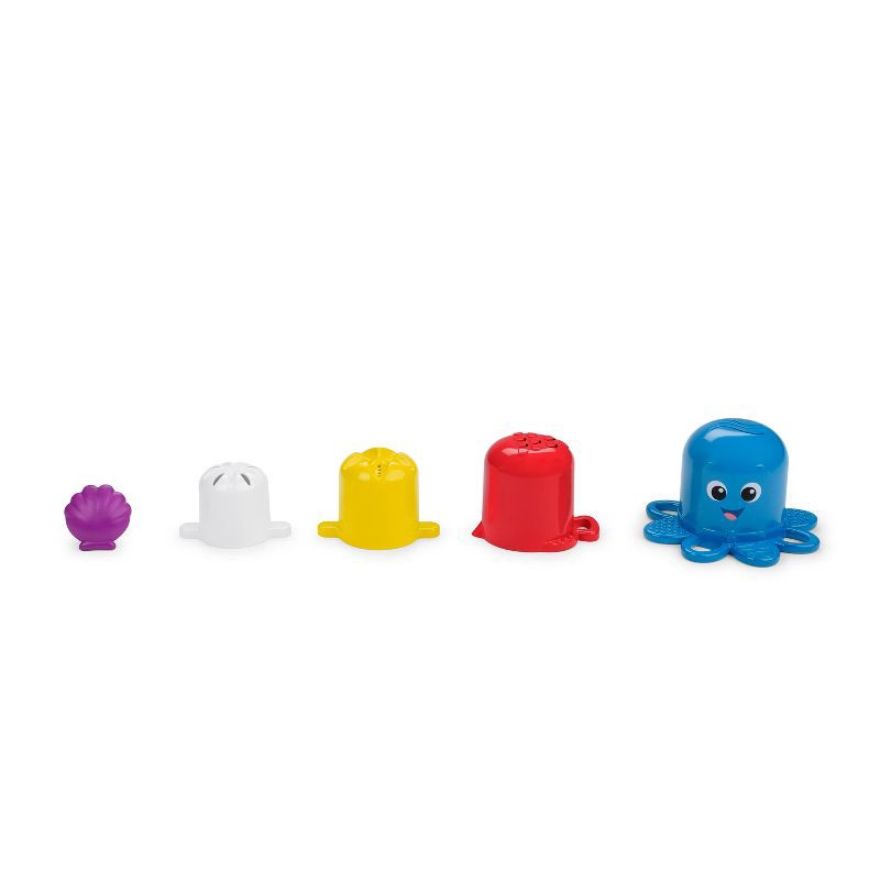 slide 1 of 25, Baby Einstein Ocean Explorers Opus's Stack & Stream Sensory Stacking Cups, 1 ct