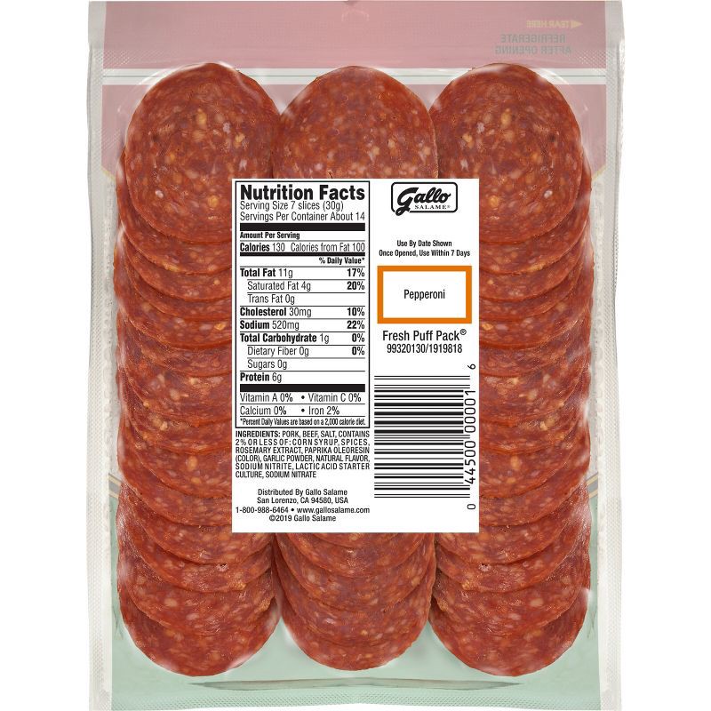 slide 2 of 2, Gallo Salame Gallo Pepperoni - 15.2oz, 15.2 oz