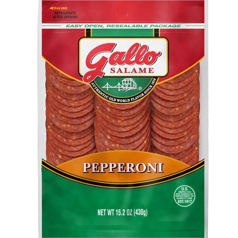 slide 1 of 2, Gallo Salame Gallo Pepperoni - 15.2oz, 15.2 oz