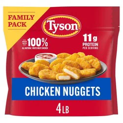 Tyson Chicken Nuggets - Frozen - 64oz