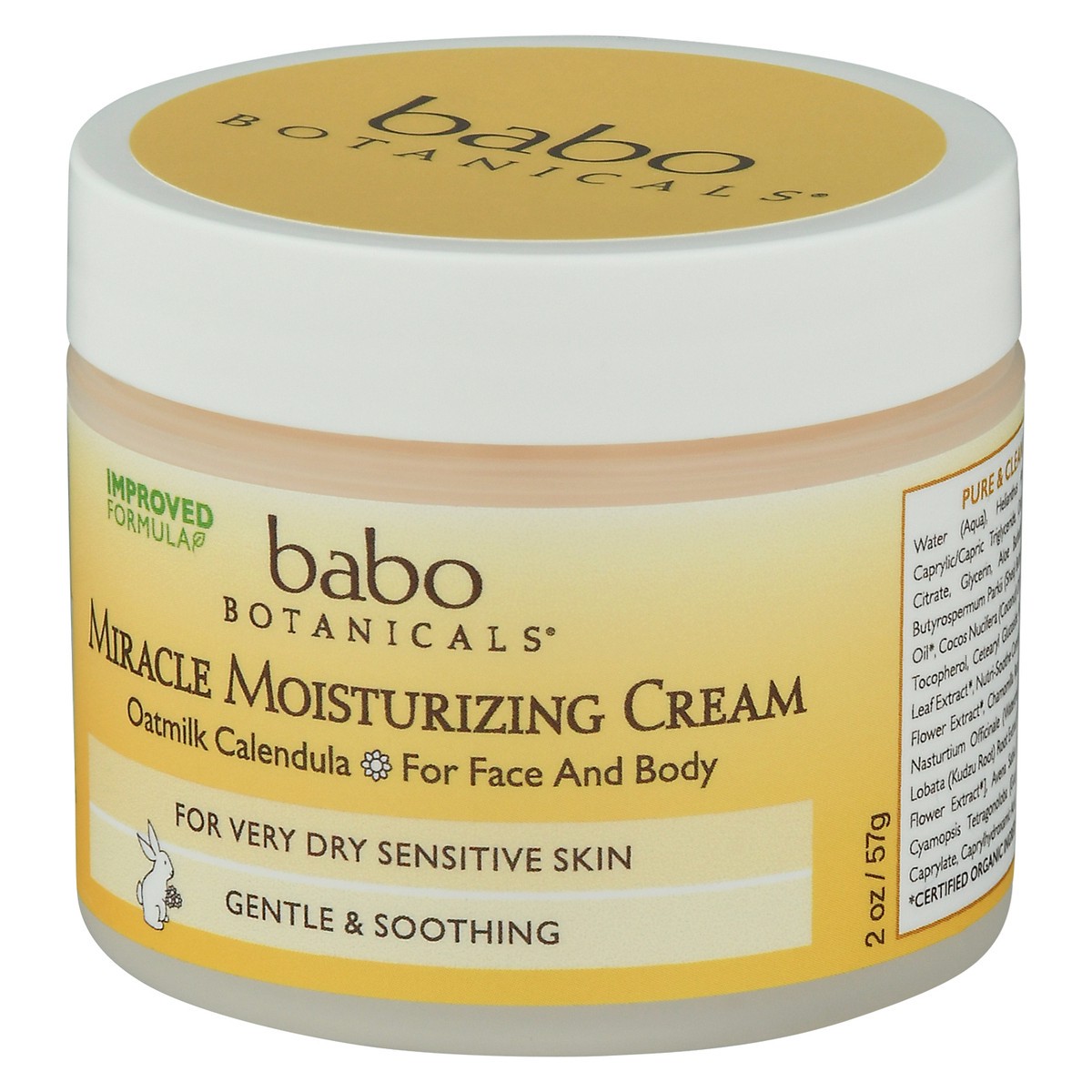 slide 6 of 13, babo Botanicals Gentle & Soothing Miracle Moisturizing Cream 2 oz, 2 oz