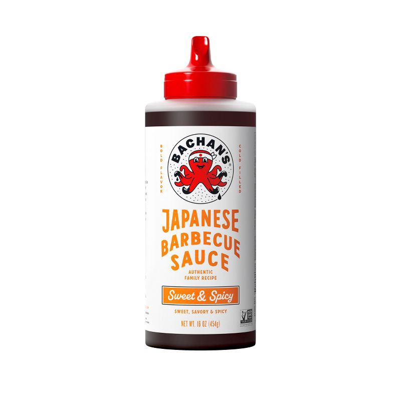 slide 1 of 7, Bachan's Sweet and Spicy Japanese BBQ Sauce - 16oz, 16 oz