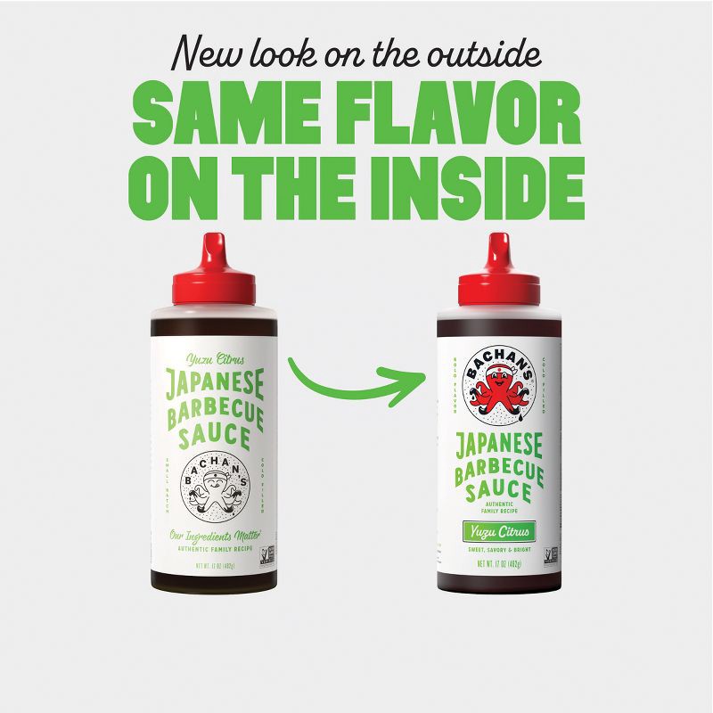 slide 4 of 7, Bachan's Yuzu Citrus Japanese BBQ Sauce - 17oz, 17 oz