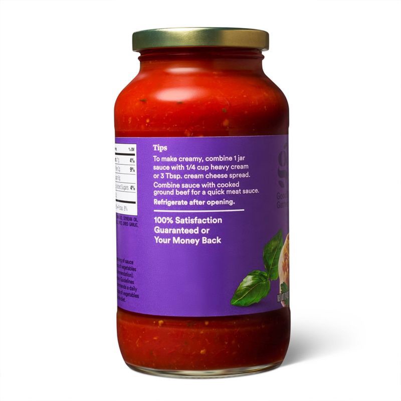 slide 3 of 5, Roasted Garlic & Herb Pasta Sauce - 24oz - Good & Gather™, 24 oz