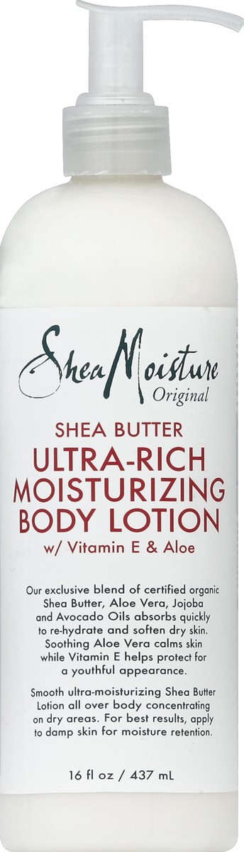 slide 2 of 2, SheaMoisture Body Lotion 16 oz, 16 oz