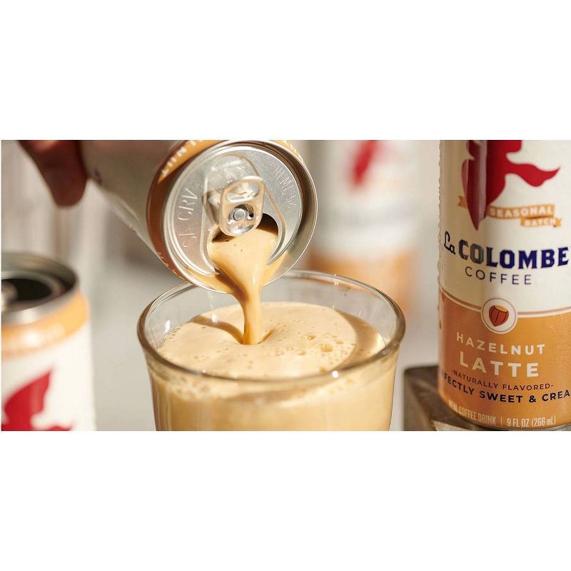 slide 2 of 2, La Colombe Hazelnut Draft Latte - 4pk/9 fl oz Cans, 4 ct; 9 fl oz