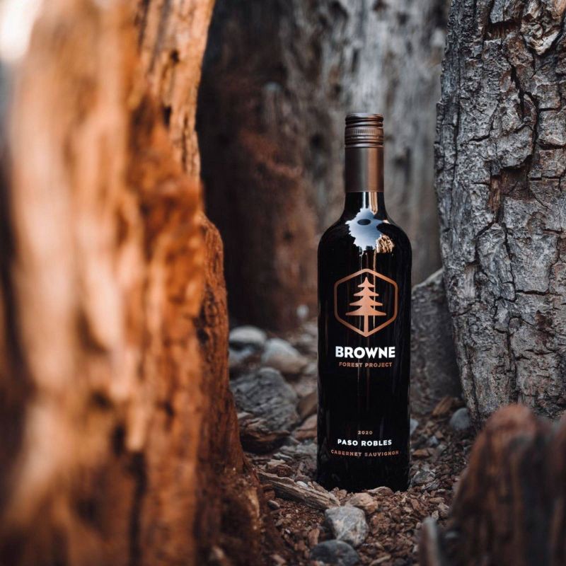 slide 2 of 3, BROWNE FAMILY VINEYARD Browne Forest Project Paso Robles Cabernet - 750ml Bottle, 750 ml
